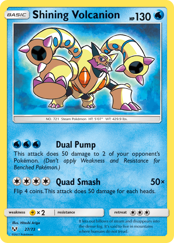 Shining Volcanion 27/73