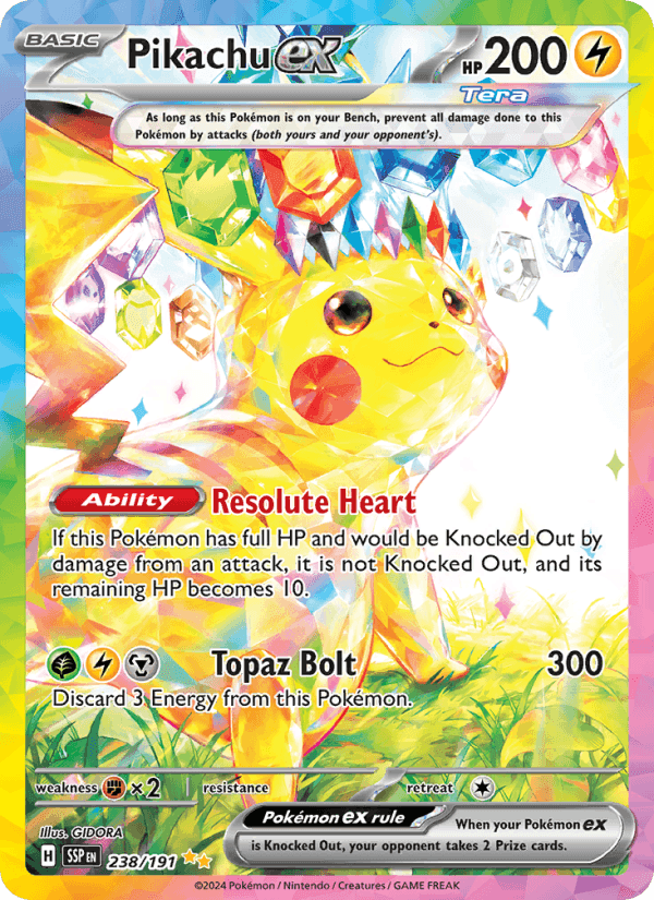 Pikachu ex 238
